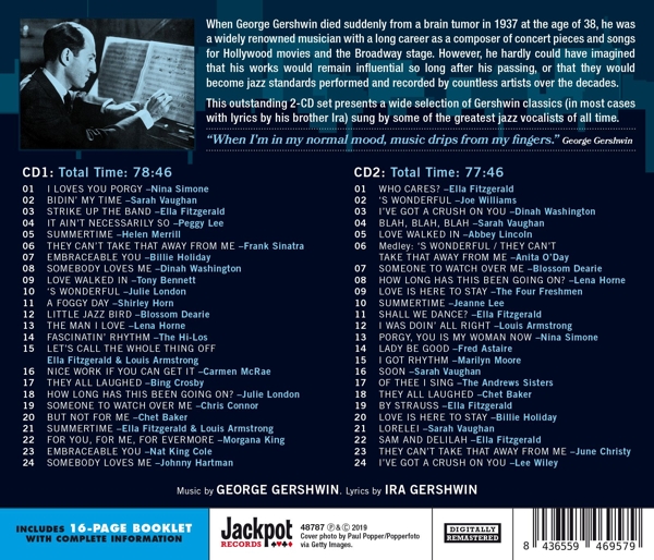 Jazz Vocalists Sing George Ger 1