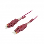 Synergy 21 Kabel, Dosen, Etc. - LWL-2-Faser-Patchk. 0.5mtr.LC-LC, 50/125um, OM4, Uniboot(drehbar), Push/Pull, AD=2mm, Synergy 21