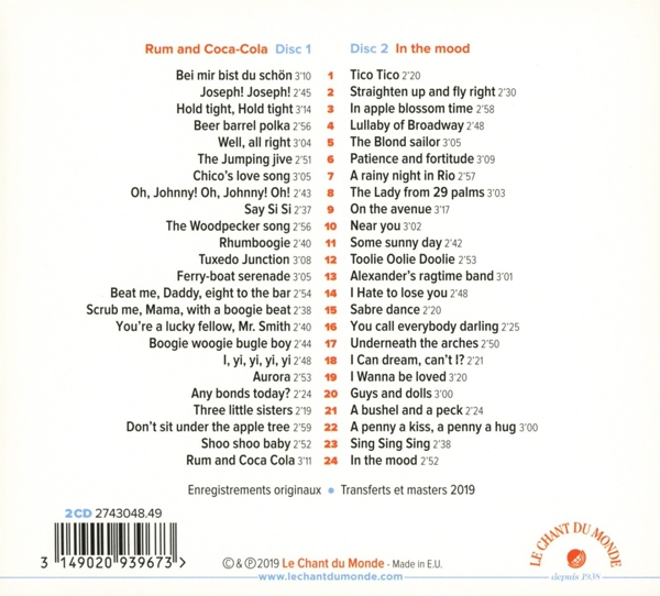 Rum & Coca Cola-In The Mood 1
