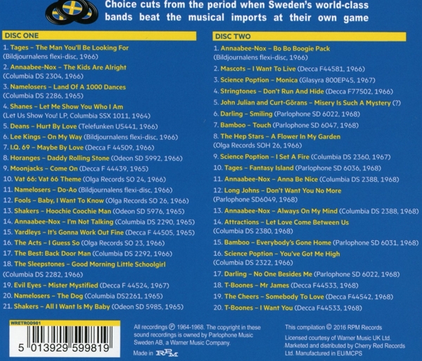 Svenska Shakers-RnB Crunchers, Mod Grooves... 1