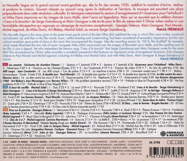 Nouvelle Vague Les Musiques De Films 1957-1962 1
