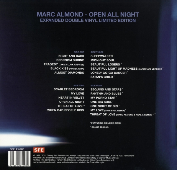 Open All Night (Ltd Midnight Blue 2LP) 1