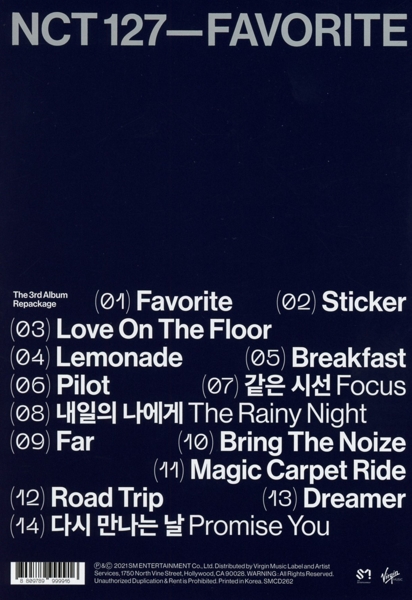 The 3rd Album Repackage \'Favorite\' 1