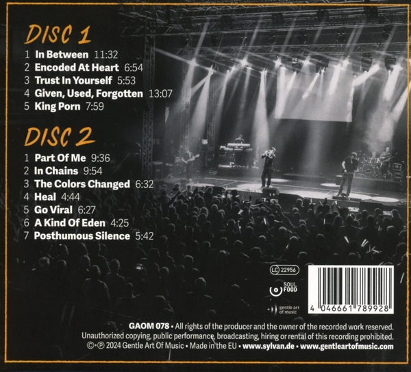Back To Live (2CD-Digisleeve) 1
