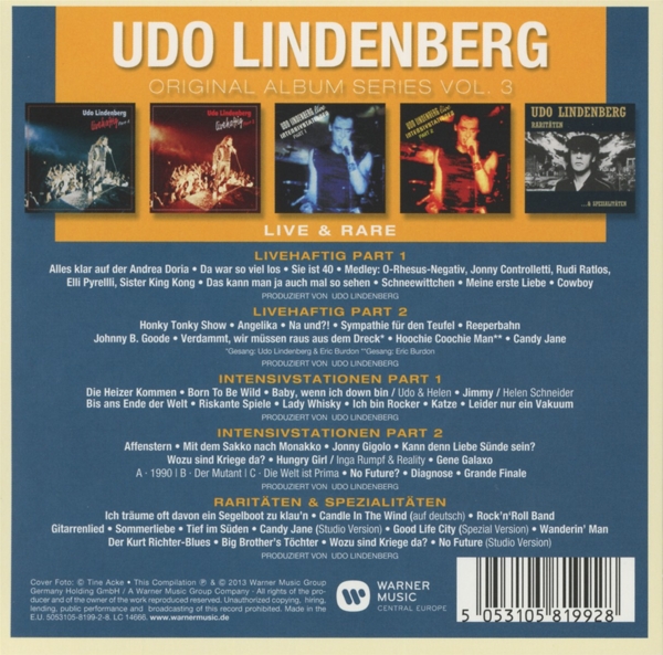 Original Album Series Vol.3 (Live & Rare) 1