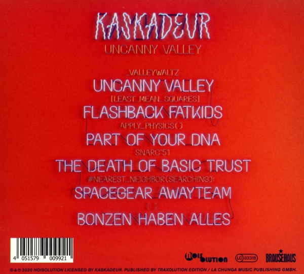 Uncanny Valley (Digipak) 1