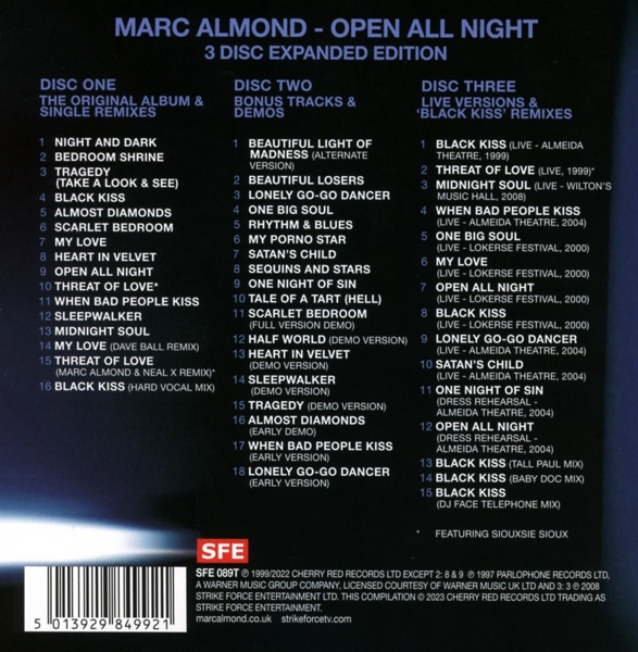 Open All Night (3CD Expanded Edition) 1