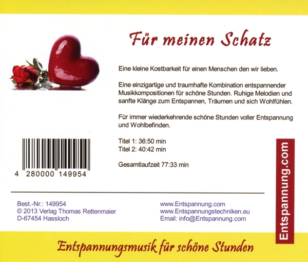 Für meinen Schatz-Entspannungsmusik für schöne 1