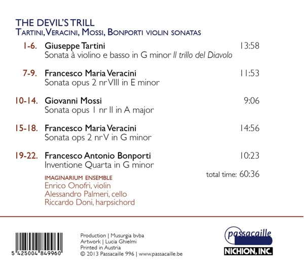 The Devil\'s Trill-Violinsonaten 1