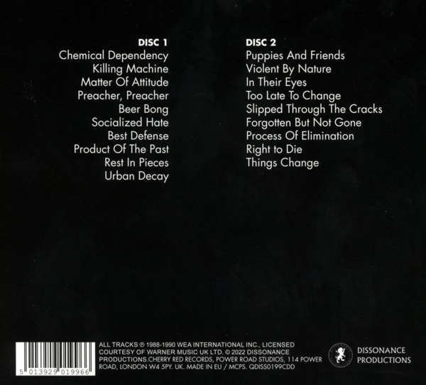 Socialized Hate / Violent By Nature (2CD-Digipak) 1
