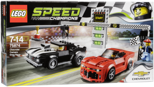 Lego -Speed Champions 75874 Chevrolet Camaro Drag Race -Lego Toys/Spielzeug  /Playthek