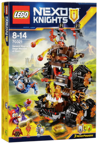 spin Sæt tabellen op Op LEGO® Nexo Knights -LEGO® Nexo Knights 70321 General Magmars  Schicksalsmobil / General Magmar's Siege Machine of Doom -Lego  Toys/Spielzeug Grooves.land/Playthek