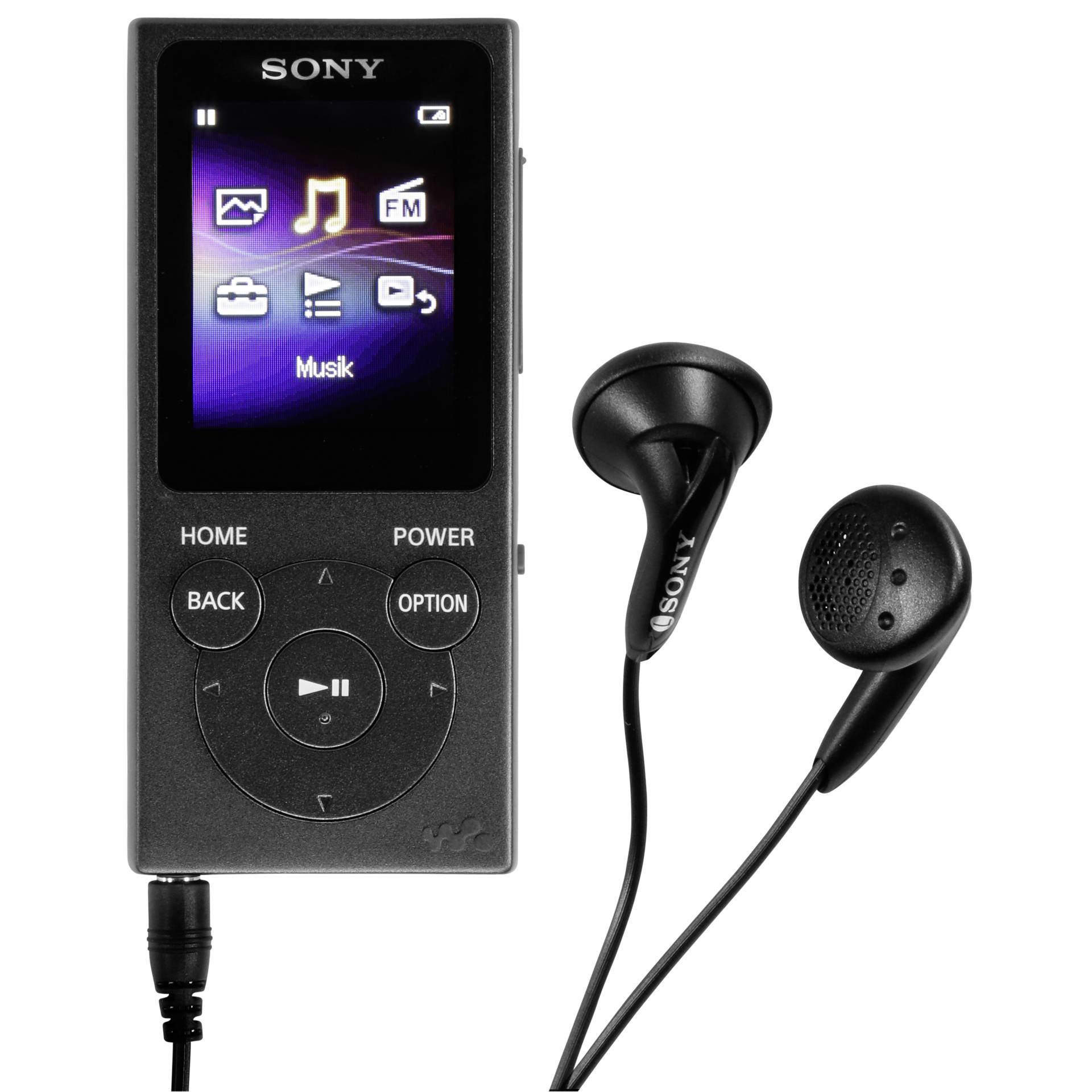 Sony -Walkman NW-E394 -Digitalplayer -8GB -5 cm Anzeige: 4 (77\