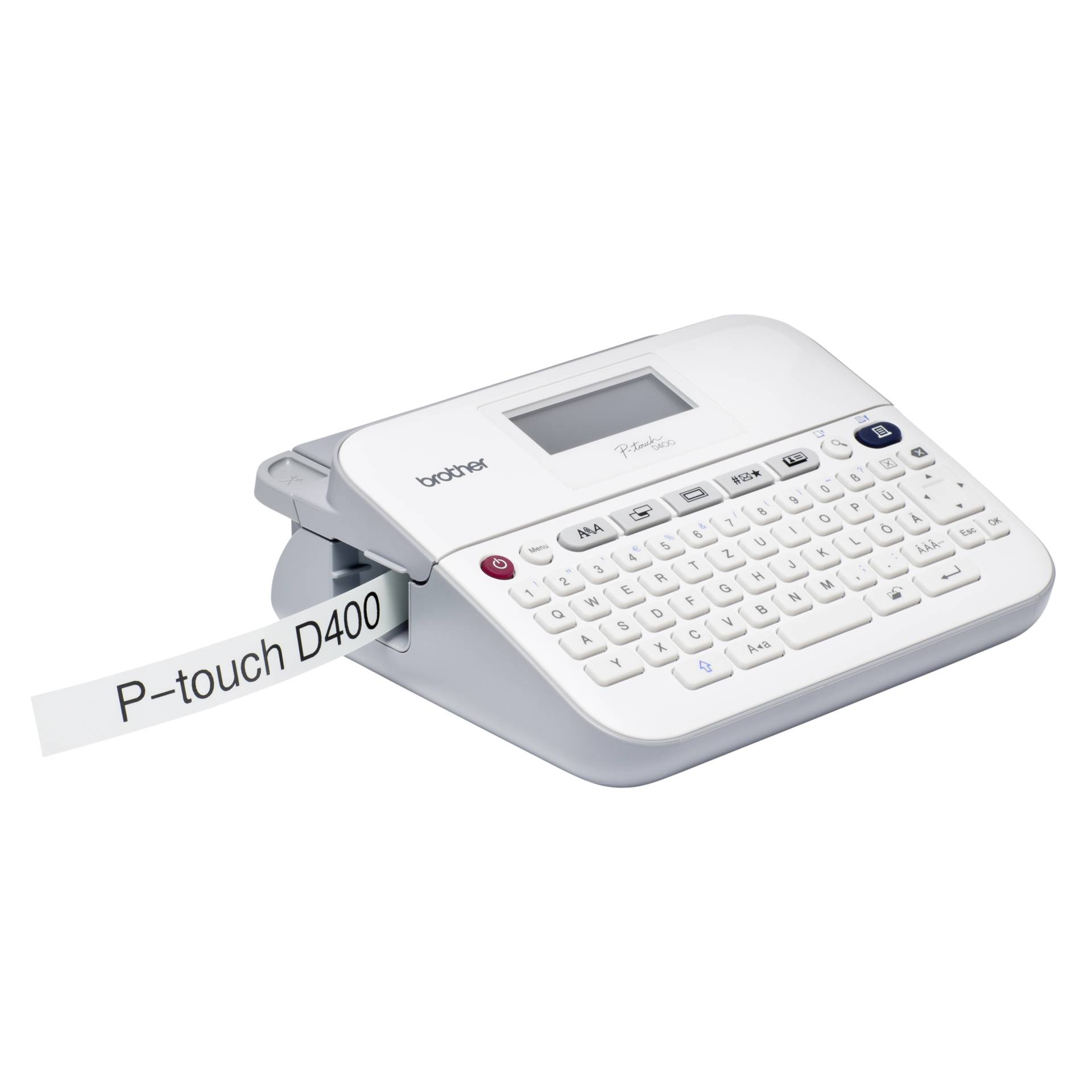 Brother PTD400VPZG1  Brother PT-D400VP label printer Thermal transfer 180  x 180 DPI 20 mm/sec TZe