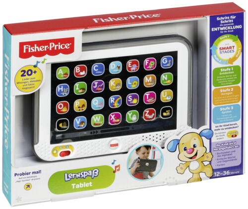Mattel Gmbh -Fisher Price Lernspaß -Mattel grau Tablet Gmbh Toys/Spielzeug