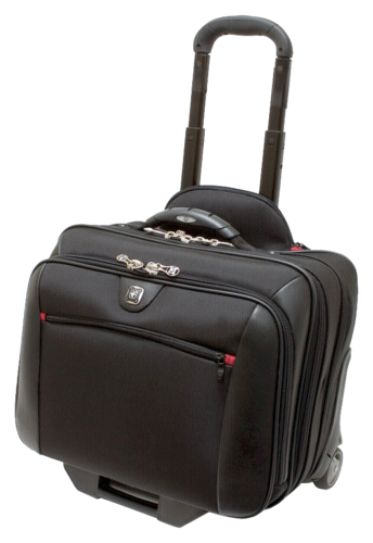 Wenger Swiss Gear Patriot Rolling Luggage Retractable Handle 17" Laptop  Bag