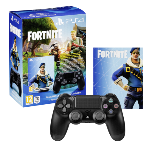 PlayStation 4 DualShock Controller with Fortnite and Spiderman: Game of the  Year Edition for the PlayStation 4 