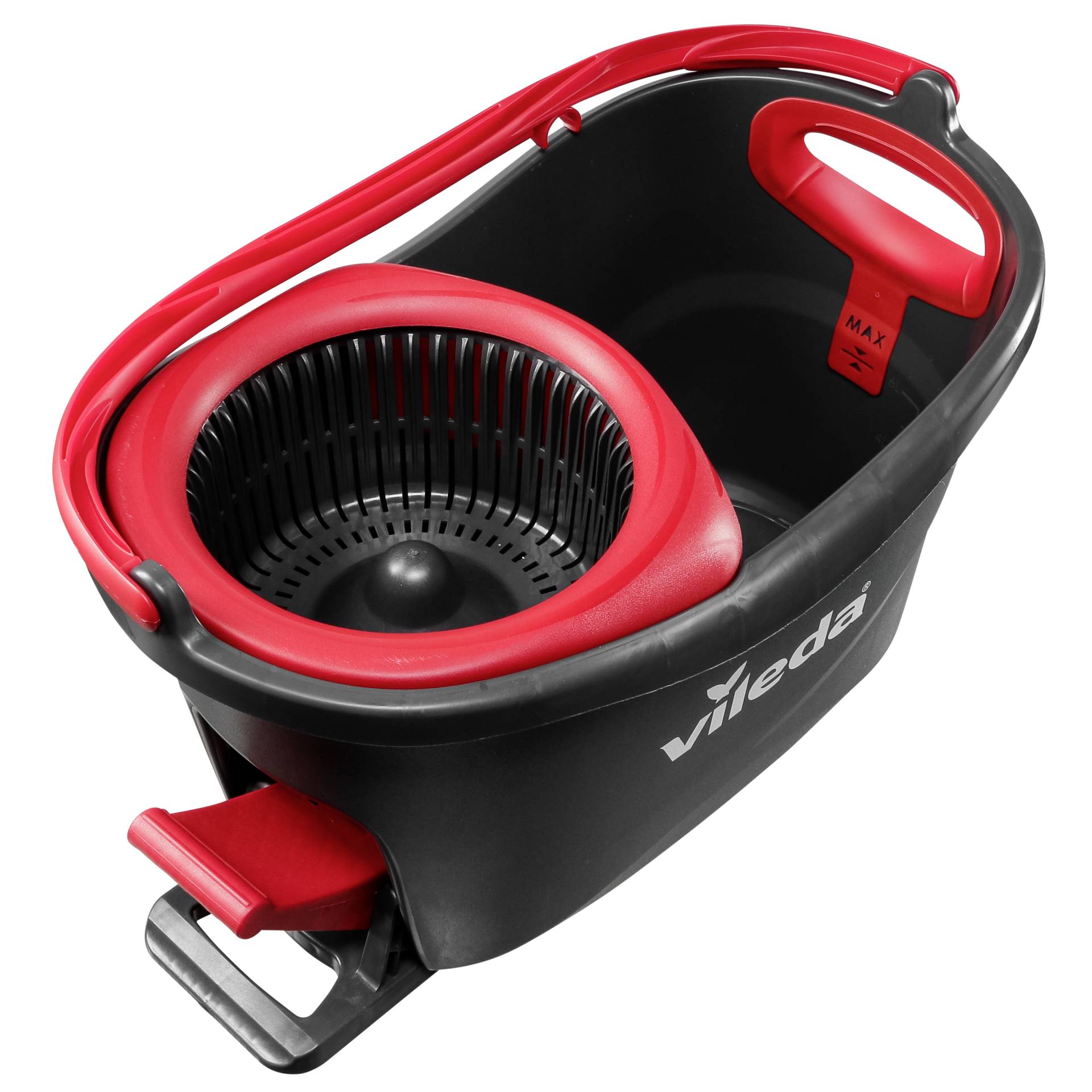Vileda 151153 Vileda Rotary Mop Set Bucket Easy Wring & Clean Turbo  Microfibre Head Handle
