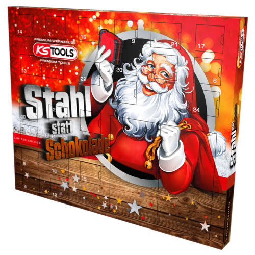 Ks Tools -Adventskalender Stahl statt Schokolade (999.6666) -Ks Tools  Hardware/Electronic Grooves.land/Playthek
