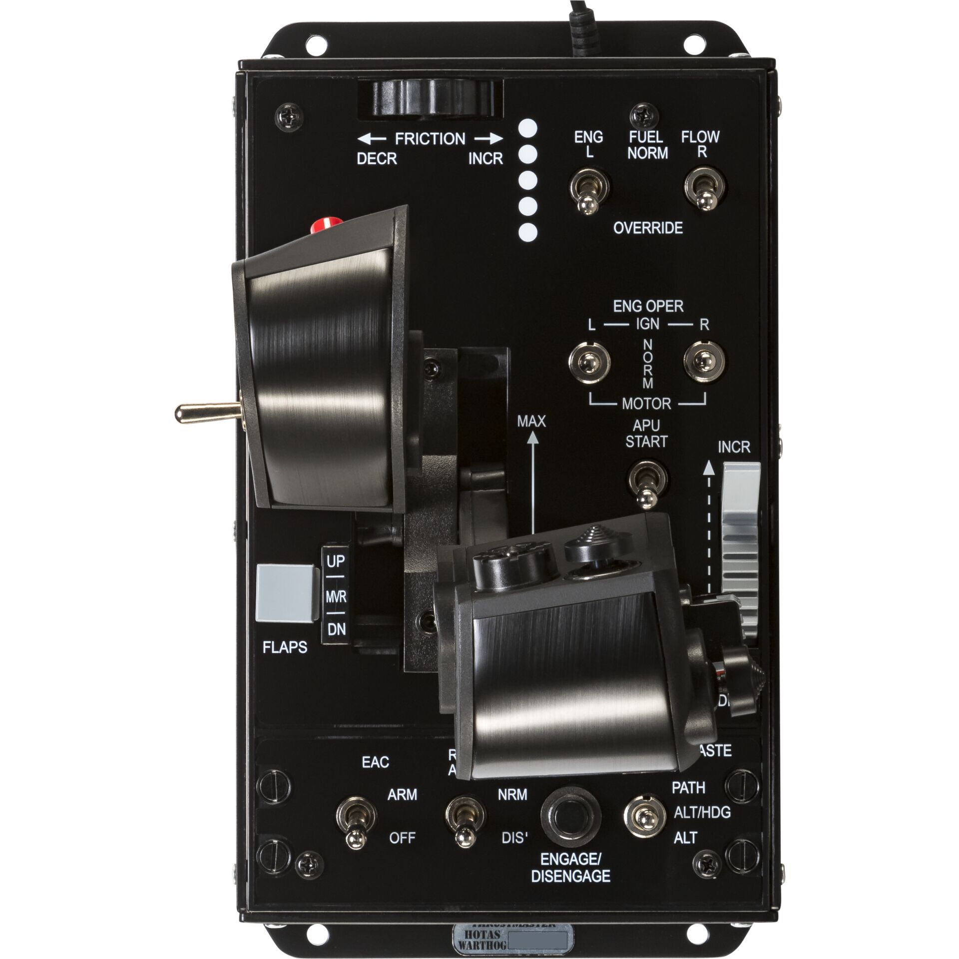 Thrustmaster TCA Quadrant Airbus edition wired gas regulator - for PC