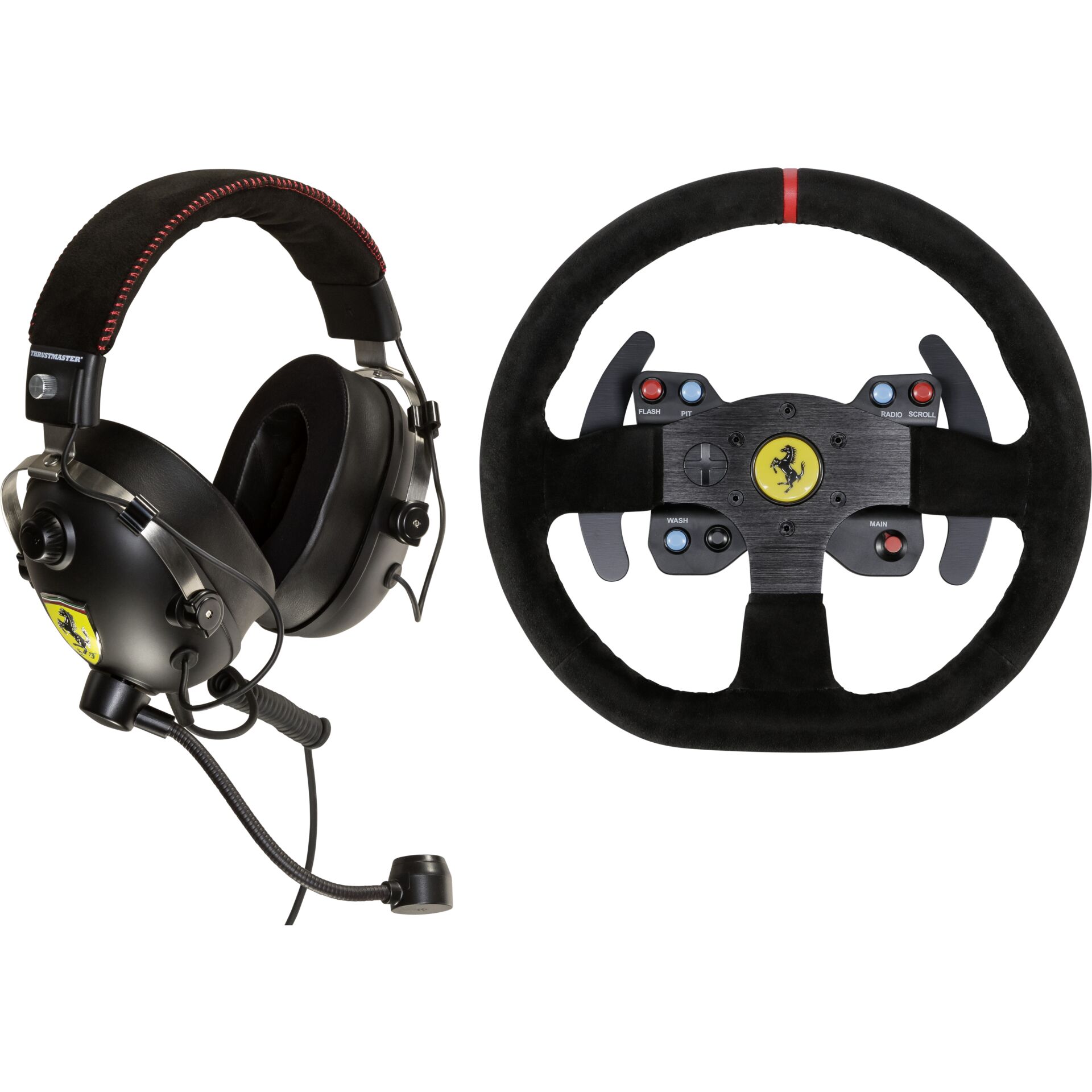 Thrustmaster -AddOn Thrustm. Ferrari Race Kit Alcantara Edition