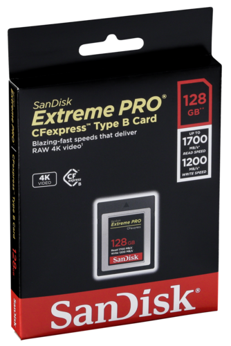 Sandisk -CF Express Type 2 128GB Extreme Pro SDCFE-128G-GN4NN