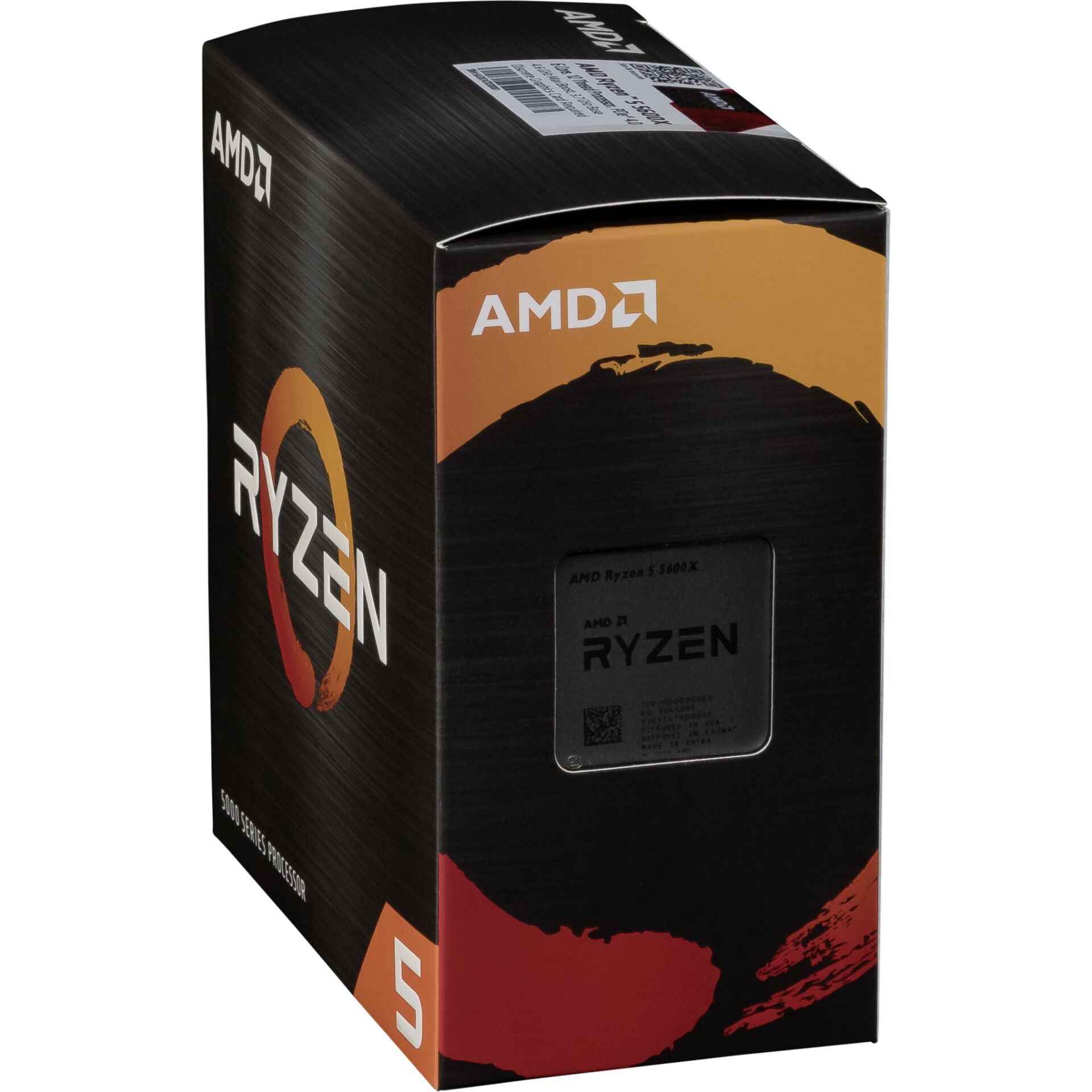 Amd -AM4 Ryzen 5 6 Box 5600X 3,7GHz MAX Boost 4,6GHz 6xCore 35MB