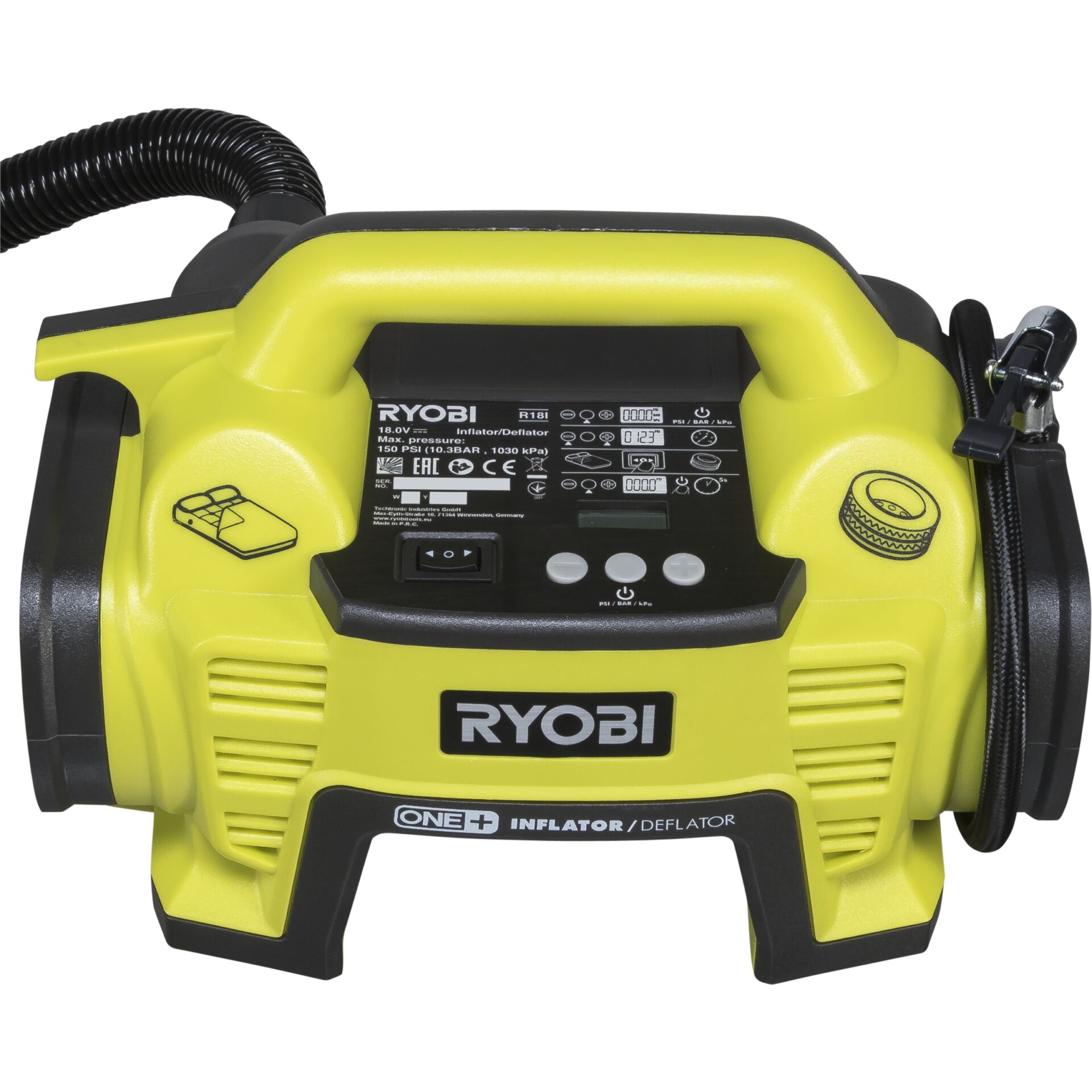 Ryobi -Akku-Kompressor R18I-0, 18Volt, -Ryobi Hardware/Electronic Grooves.land/Playthek