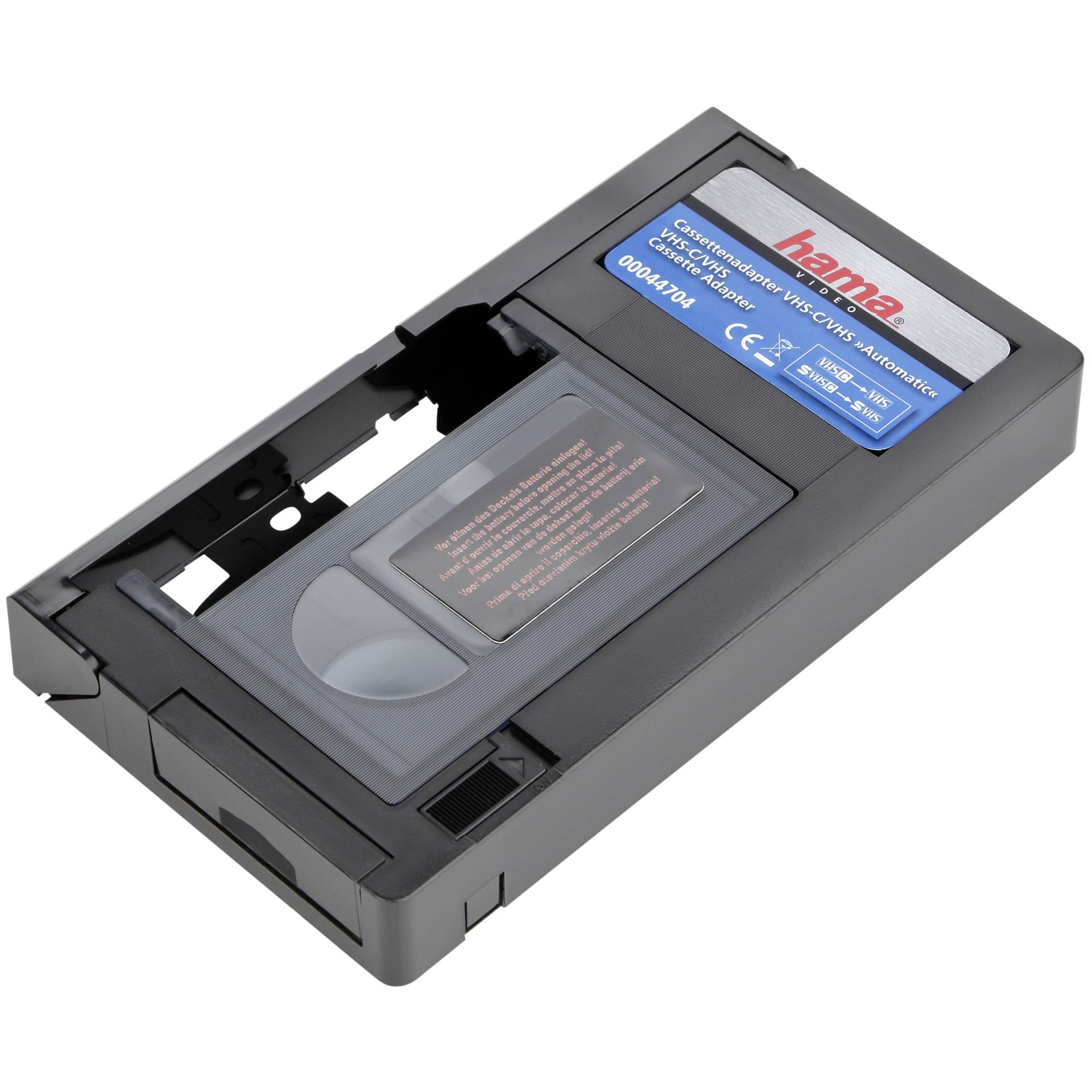  Hama Adaptador de casete VHS-C/VHS '00044704