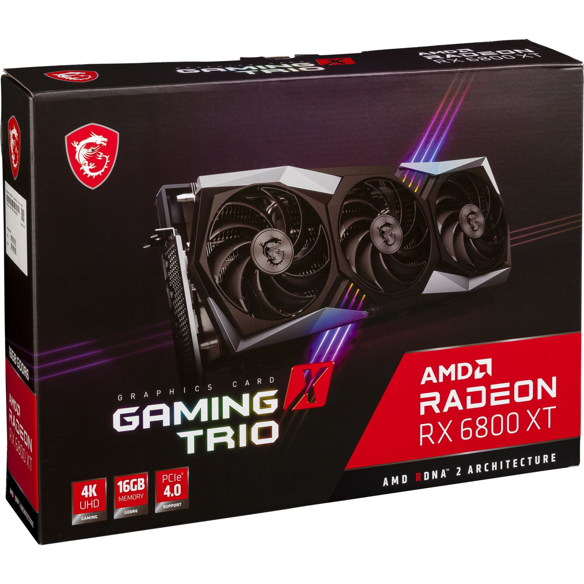 Discount Sales for M S I Radeon RX 6800 XT GAMING X TRIO 16G Gaming  Graphics Card - 16GB GDDR6, 2285 MHz