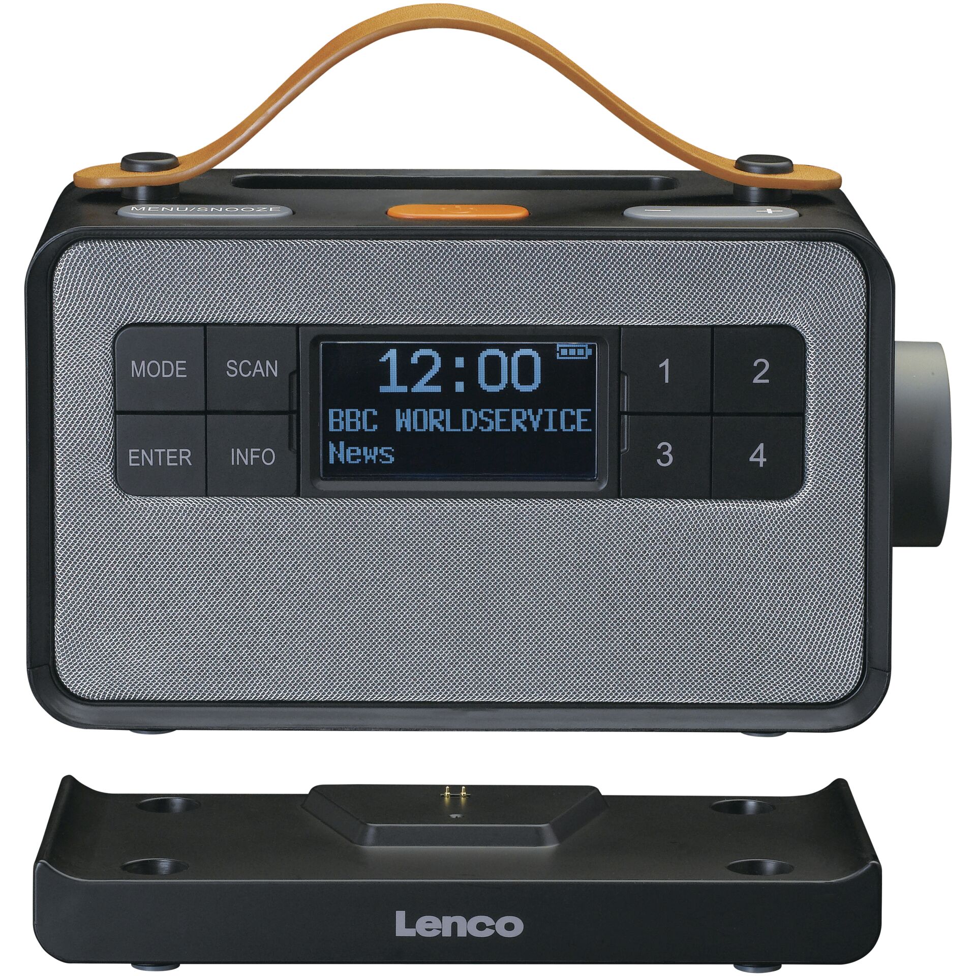 (PDR-065BK) Lenco -Lenco Hardware/Electronic -PDR-065 schwarz