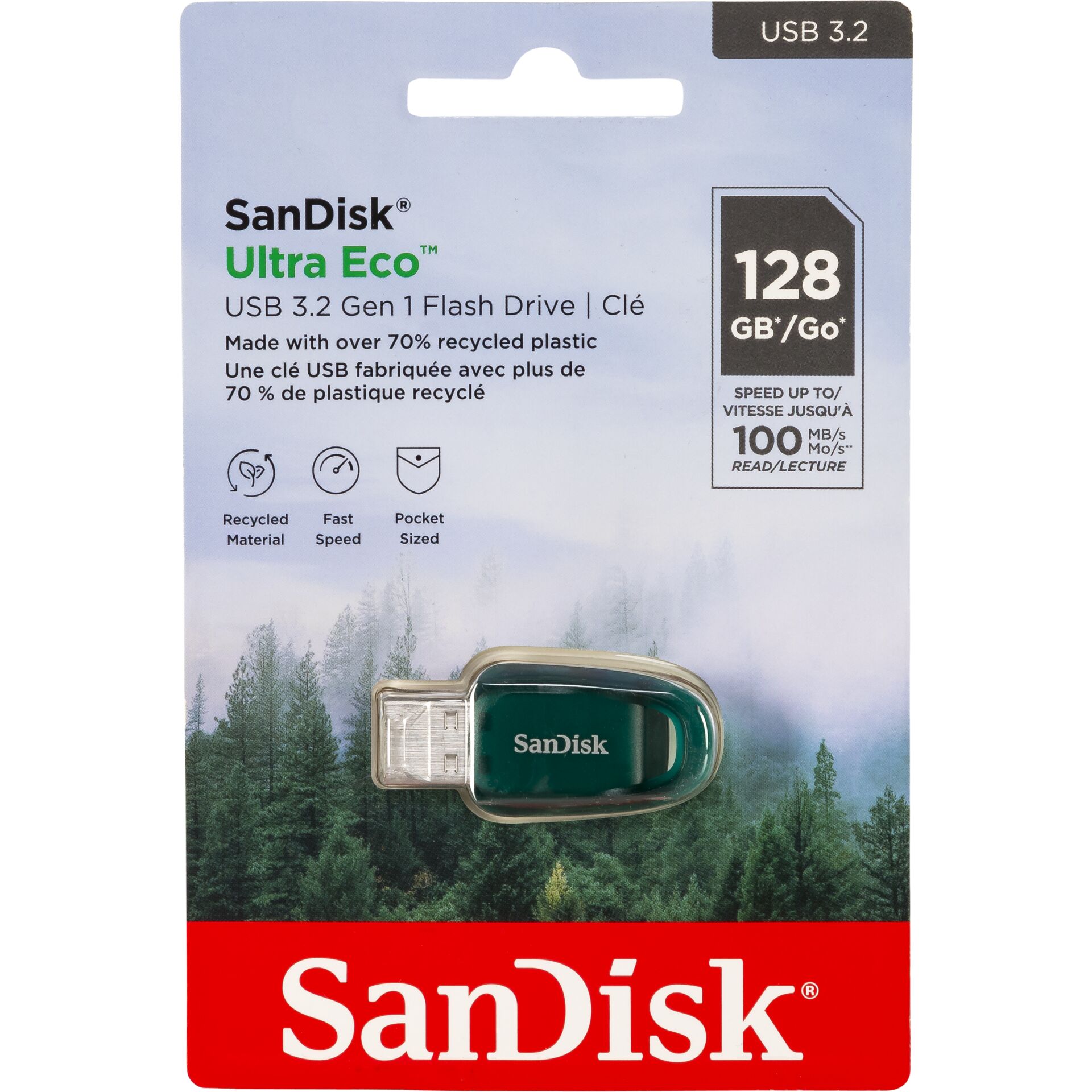 SanDisk iXpand Go - clé USB - 128 Go
