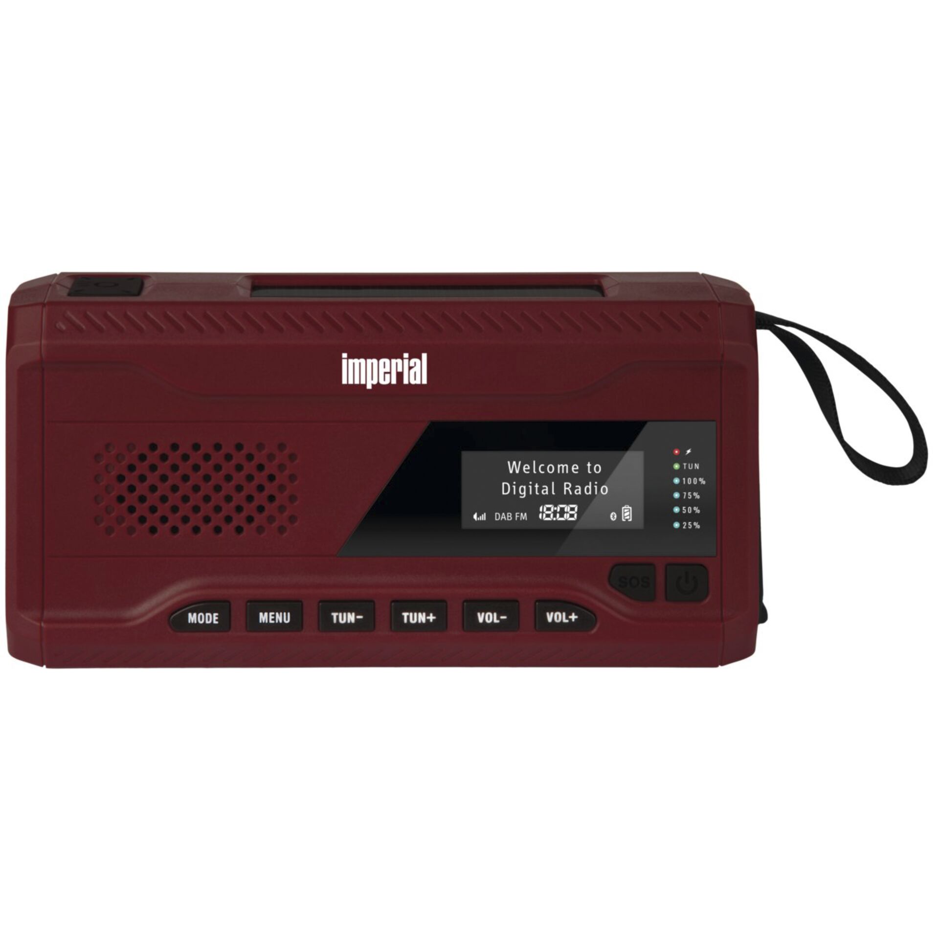 Imperial Radio-Adapter DABMAN i400, DAB+/UKW-/Internetradio, mit Bluetooth  und USB, silber