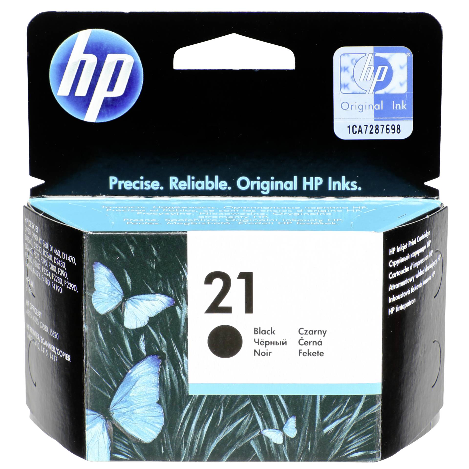 Hewlett Packard -HP C 9351 AE Tintenpatrone schwarz No. 21 -Hewlett Packard  Hardware/Electronic