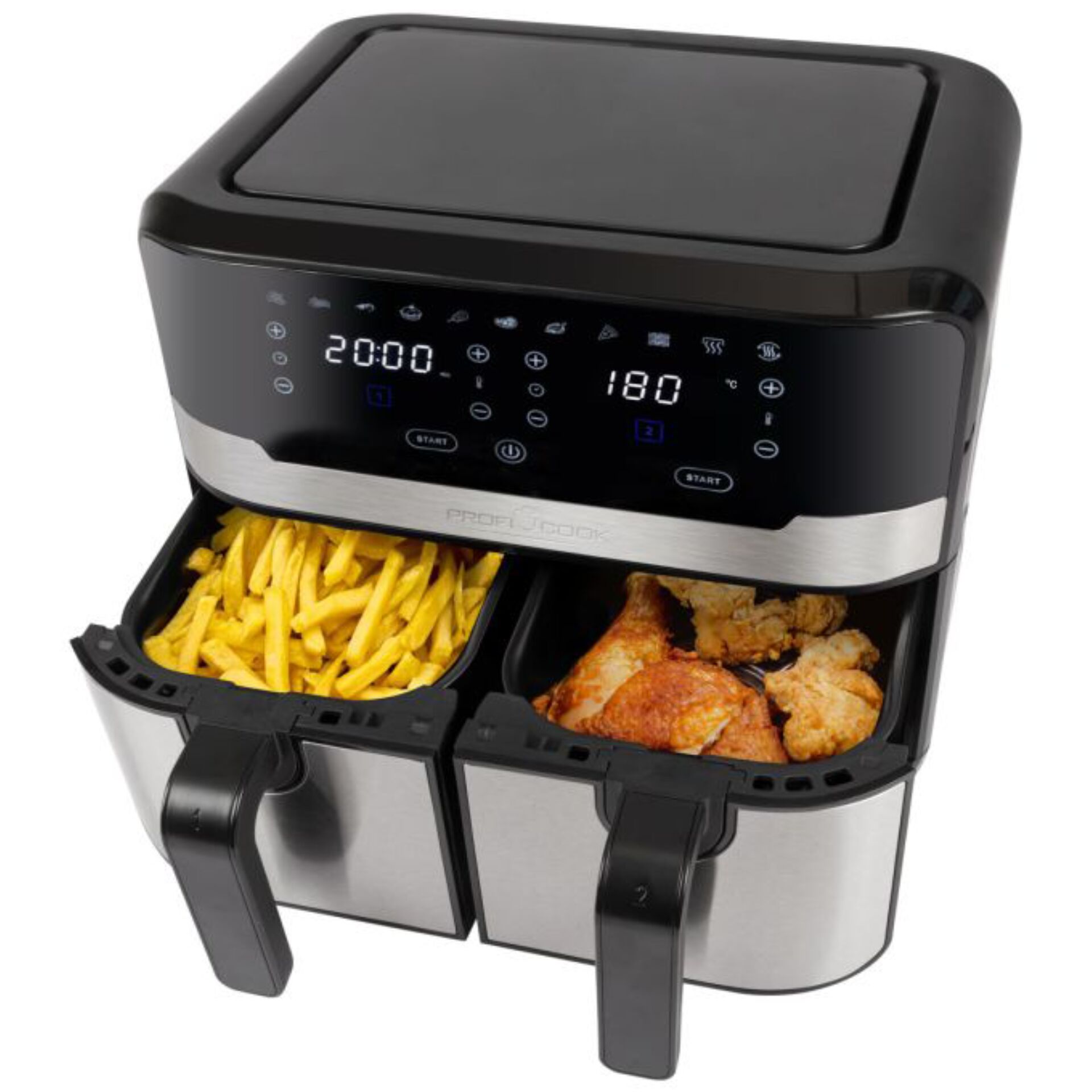 Buy Profi Cook PC-FR 1239 H Airfryer Stainless steel, Black