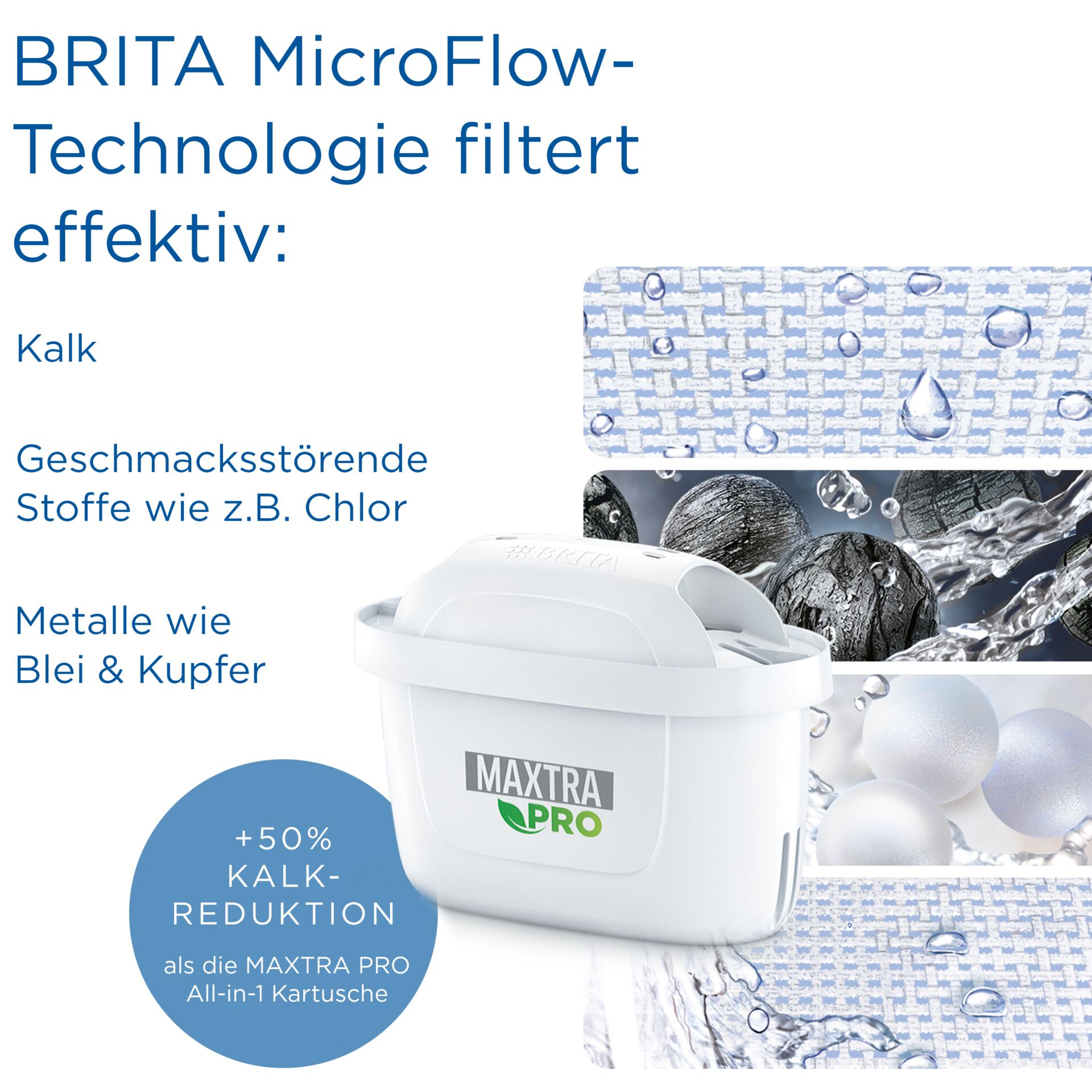 Brita -MAXTRA PRO Extra Kalkschutz -Brita Hardware/Electronic 3 Pack