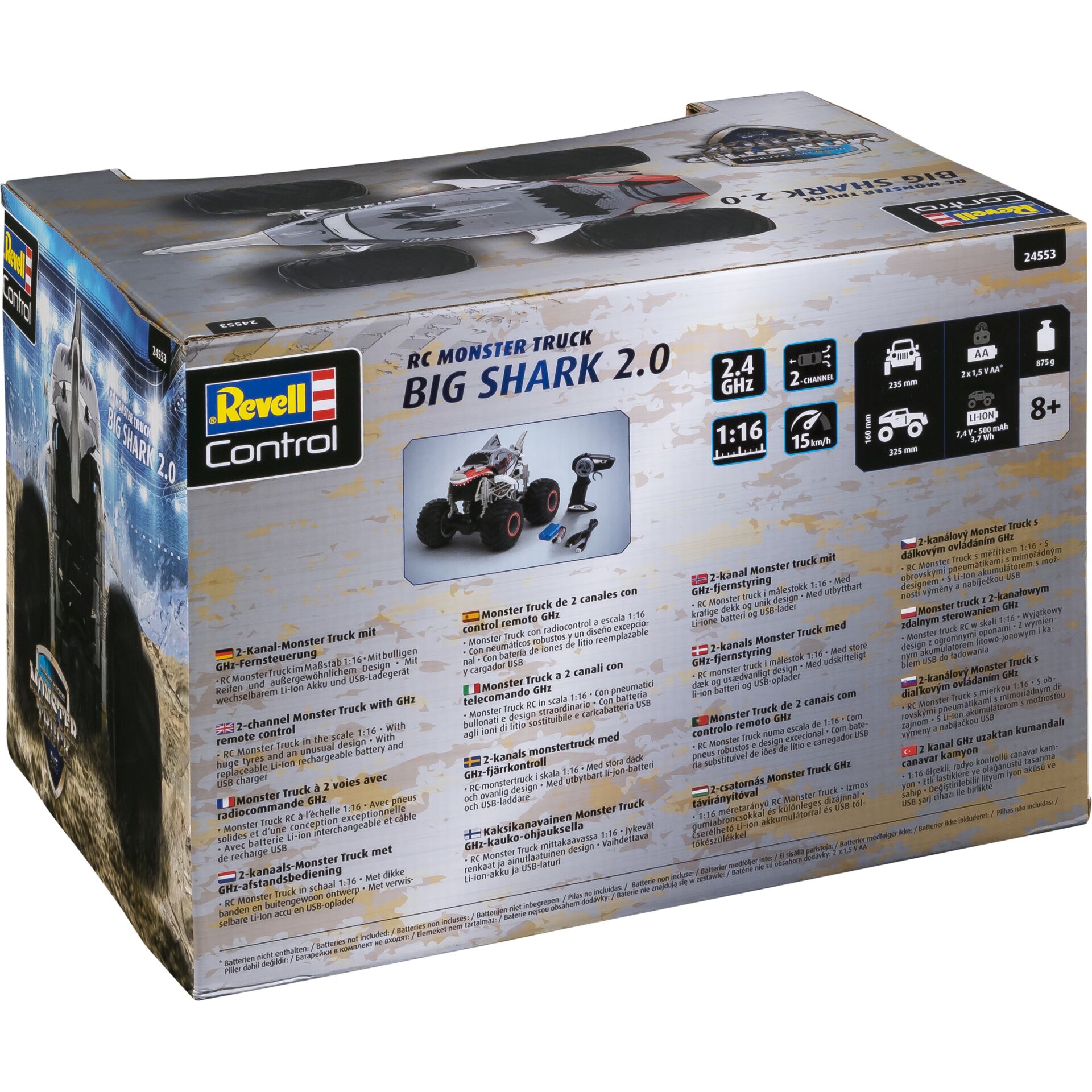 RC Monster Truck Big Shark 2.0 // Voiture télécommandée // Revell  Online-Shop