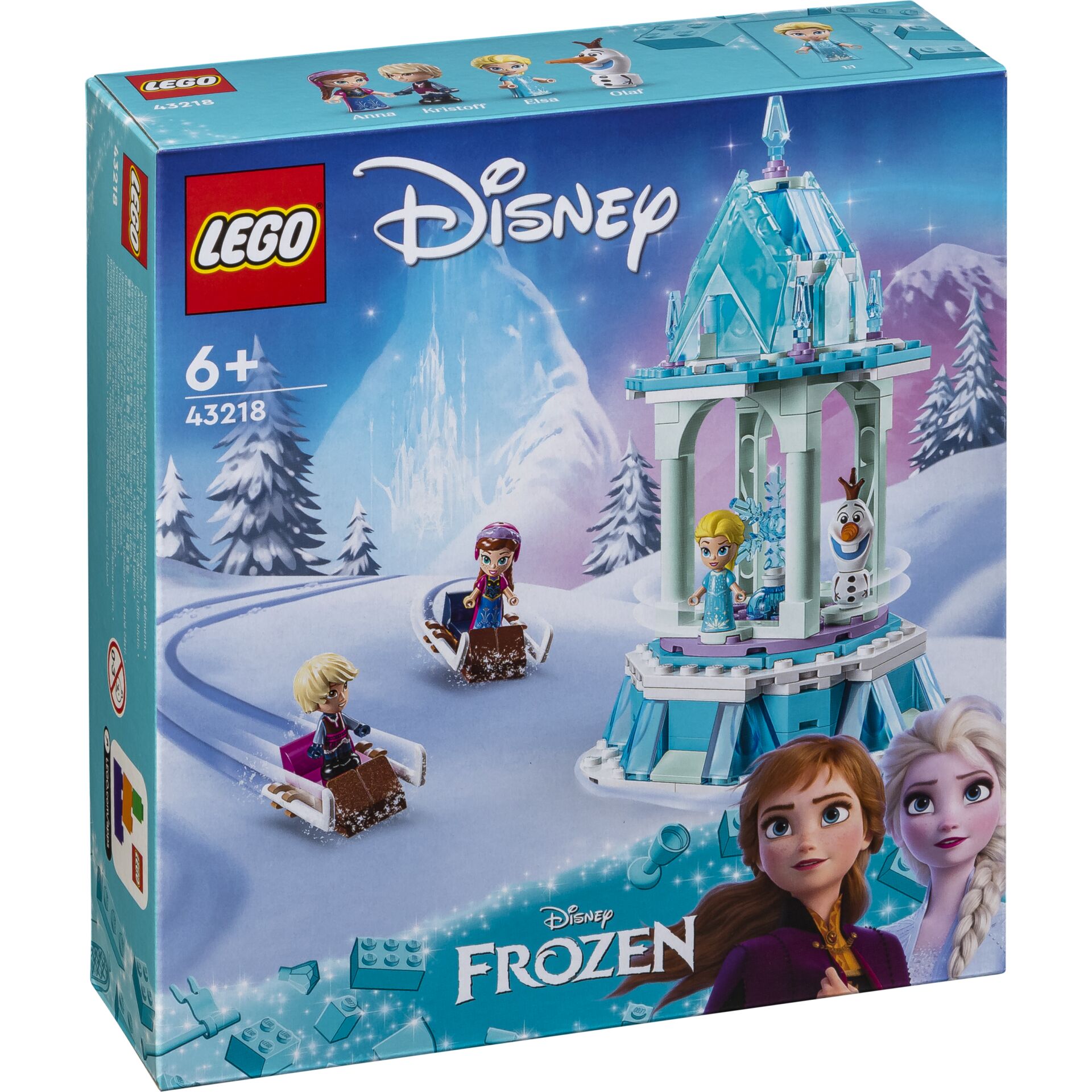 La giostra magica di Anna ed Elsa 43218, Disney™