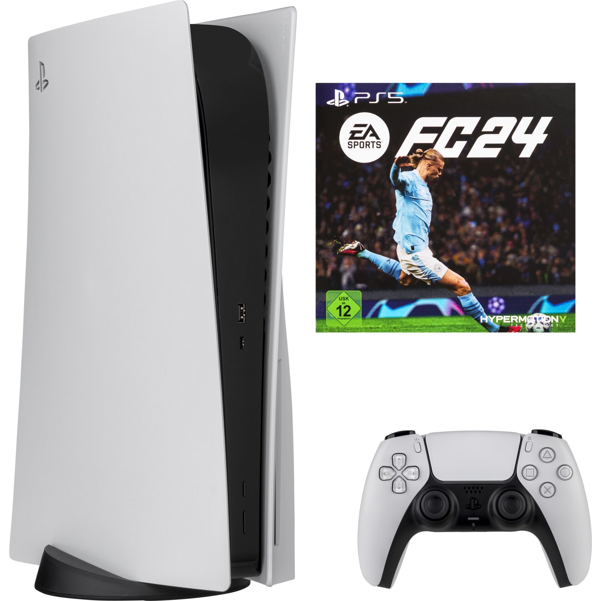 Console Sony PlayStation 5 Edition Standard Blanche EA Sport FC 24: Buy  Online at Best Price in Egypt - Souq is now