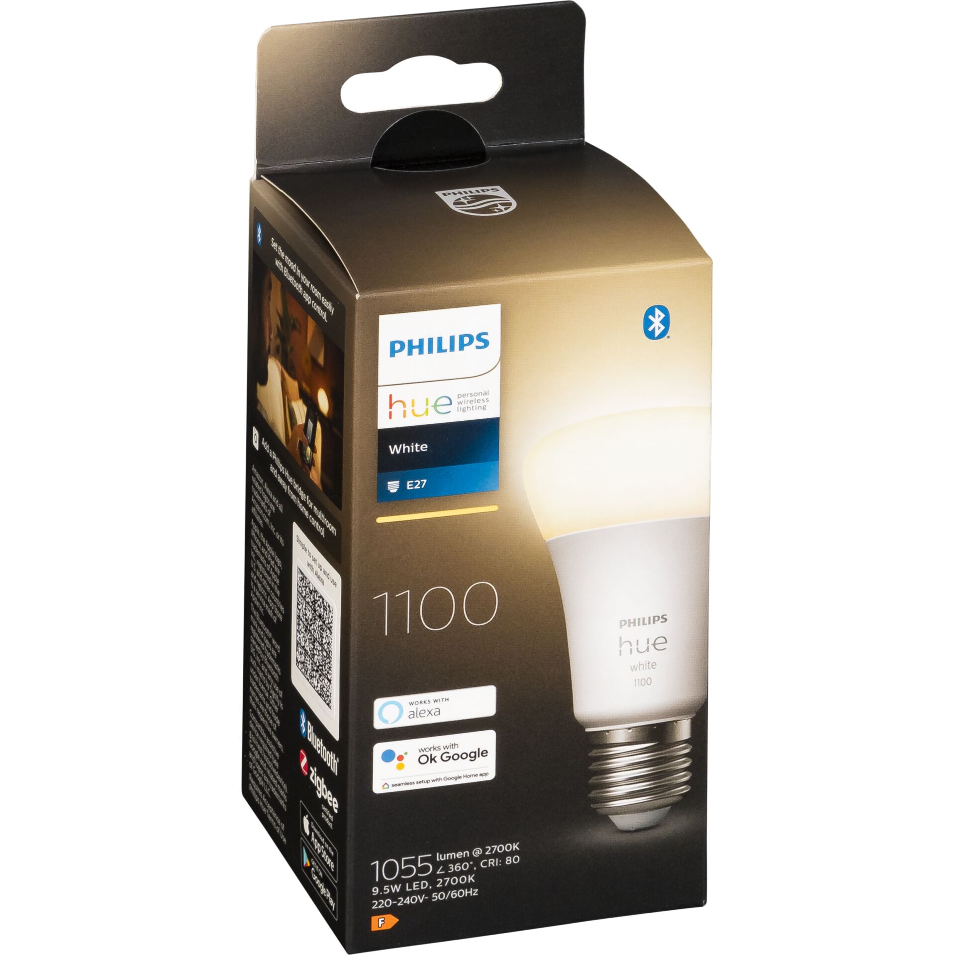 Smart Light Bulb Philips Hue E27 LED 9,5 W - New - 8719514288232