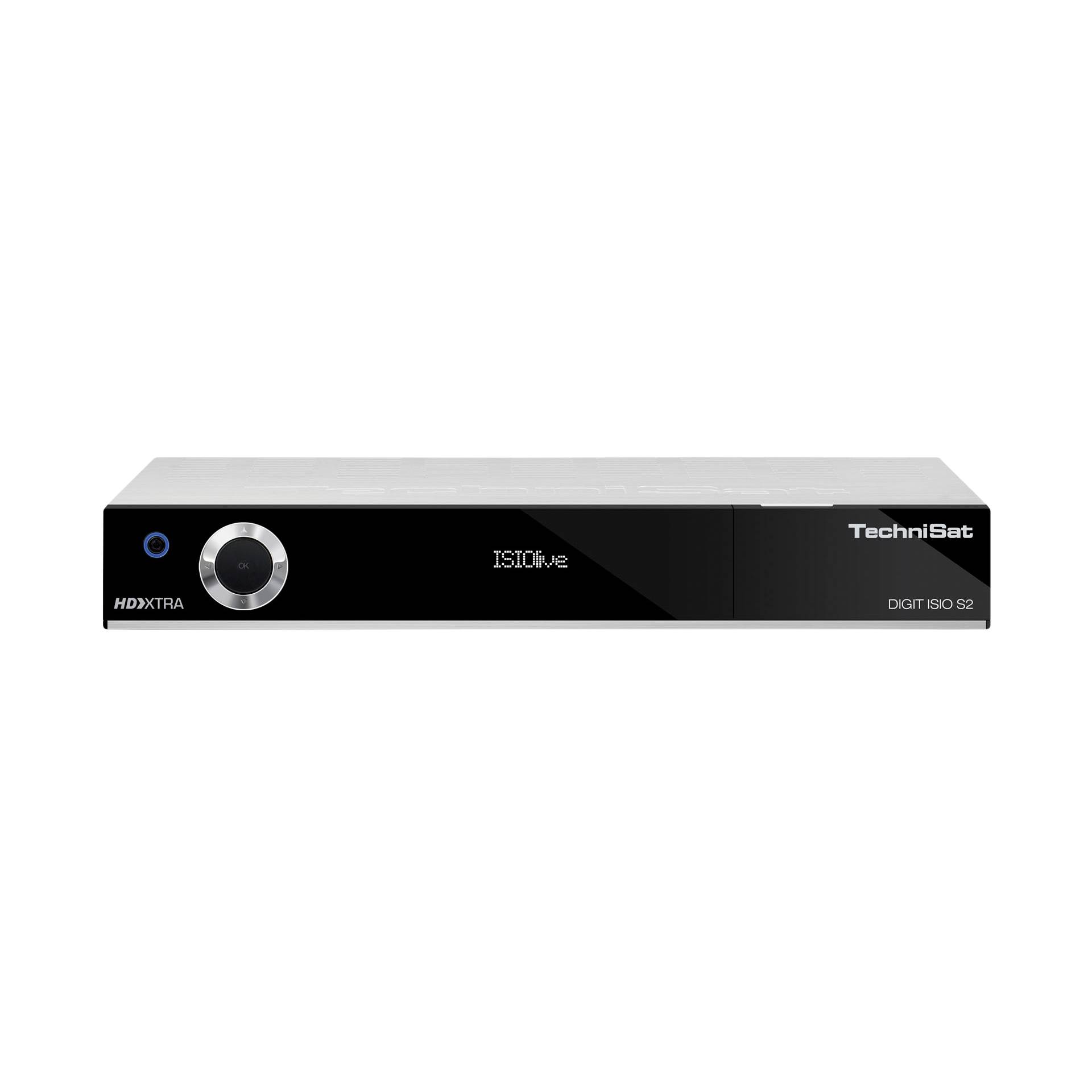TechniSat Digit ISIO S HDTV-Digitaler HD+Sat-Receiver Twin-Tuner Silber