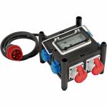 Brennenstuhl - Brennenstuhl 1153690200 power extension 2 m 7 AC outlet(s) Indoor Black,Blue,Red