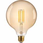 Brennenstuhl Led Glhlampe Globe Wifi E27 470lm 2200k 4 - WiFi Filament LED Lampe Globe