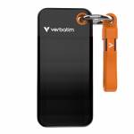 Verbatim - Verbatim Pocket SSD USB 3.2 Gen 2 2TB Black/Orange