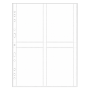 Herma - Fotosichthllen 100 x 150 mm hoch wei 250 Hllen