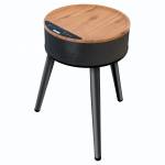 Unold - Unold 86545 calefactor el�ctrico Interior Negro, Madera Ventilador el�ctrico