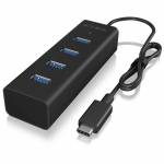 Icy Box - IB-HUB1409-C3 USB-C HUB 4-Port 4xUSB 3.0