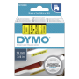 Dymo Band D1 45808 Sch - DYMO D1 Schriftband 45808 19mmx7.0m schwarz->gelb