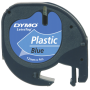 Dymo - LetraTAG - Plastikband - Blau - Rolle (1,2 cm x 4 m) 1 Rolle(n) - fr LetraTag LT-100H, LT-100T, QX50, XR (S0721700)
