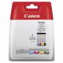 Canon - CLI-571 C/M/Y/BK Value Pack - 4er-Pack - Schwarz, Gelb, Cyan, Magenta - Original - Tintenbehlter (0386C005) [EURO-Version]